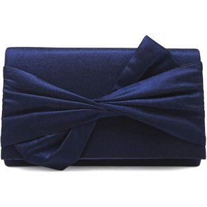 COPY - Women Satin Bow Flap Formal Party Clutch